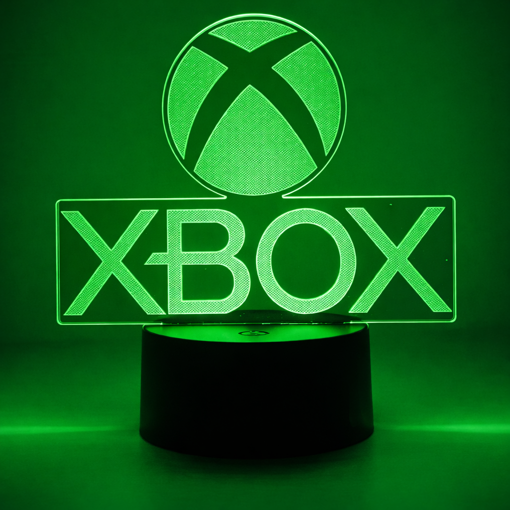 Luminária Logo Xbox