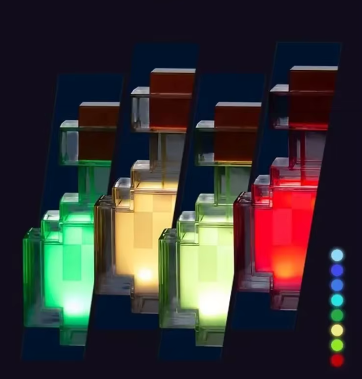 Luminária Poção Minecraft