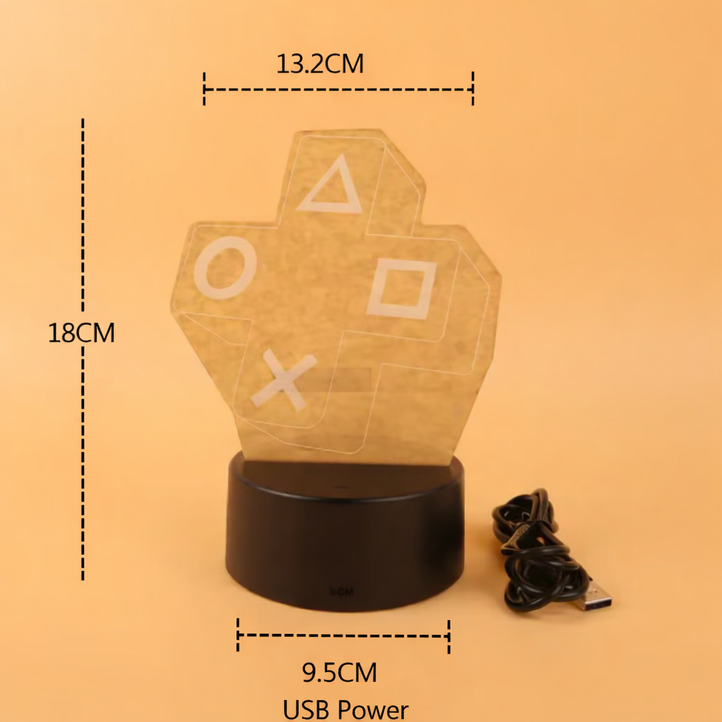 Luminária Botão Play