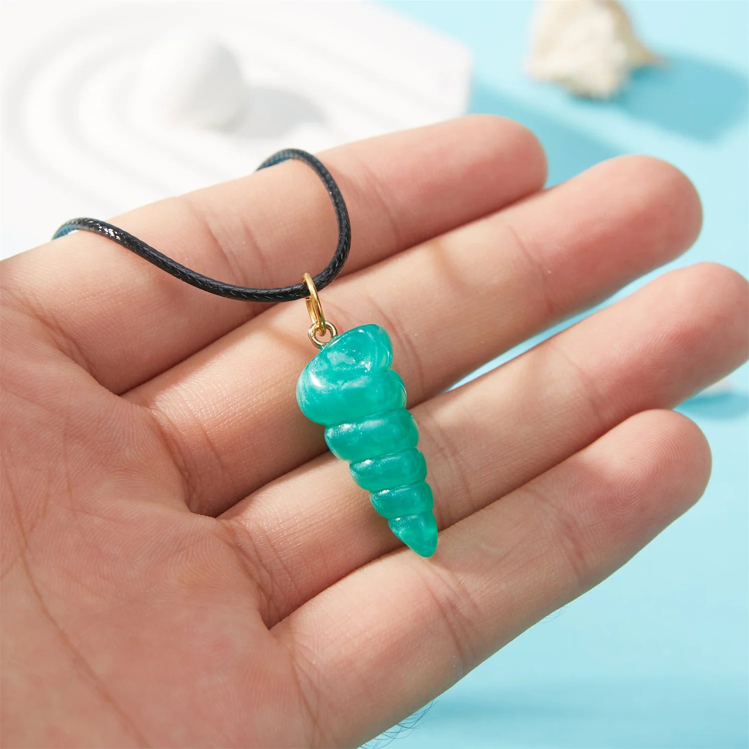 Colar Pingente de Sereia Stardew Valley