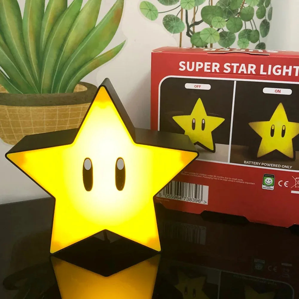 Luminária Power Up Super Estrela