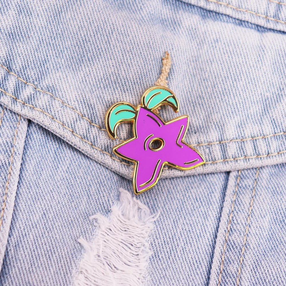 Broche Pin Fruta Estrela Stardew Valley
